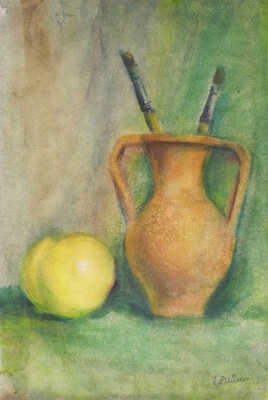 Дейнеко Ольга Константиновна. Натюрморт с кувшином и айвой